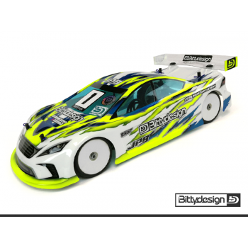 BITTYDESIGN JP8 190MM TC LIGHTWEIGHT BODY CLEAR