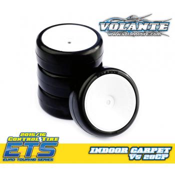 Volante V5 1/10 TC 28CP Indoor Carpet Rubber Tire Preglued