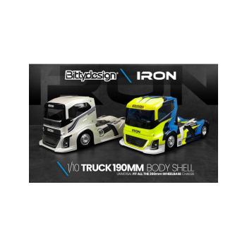 Bittydesign Iron 1/10 Truck Body Clear