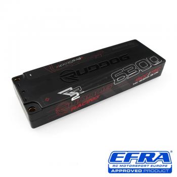 RUDDOG Racing RR2 ProStock 6300mAh 150C/75C 7.4V 19.5mm-LCG Stick Pack LiPo Battery