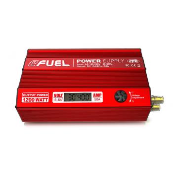 SkyRC eFuel 1200W 50A 15-30 Volt Netzteil mit LCD Anzeige